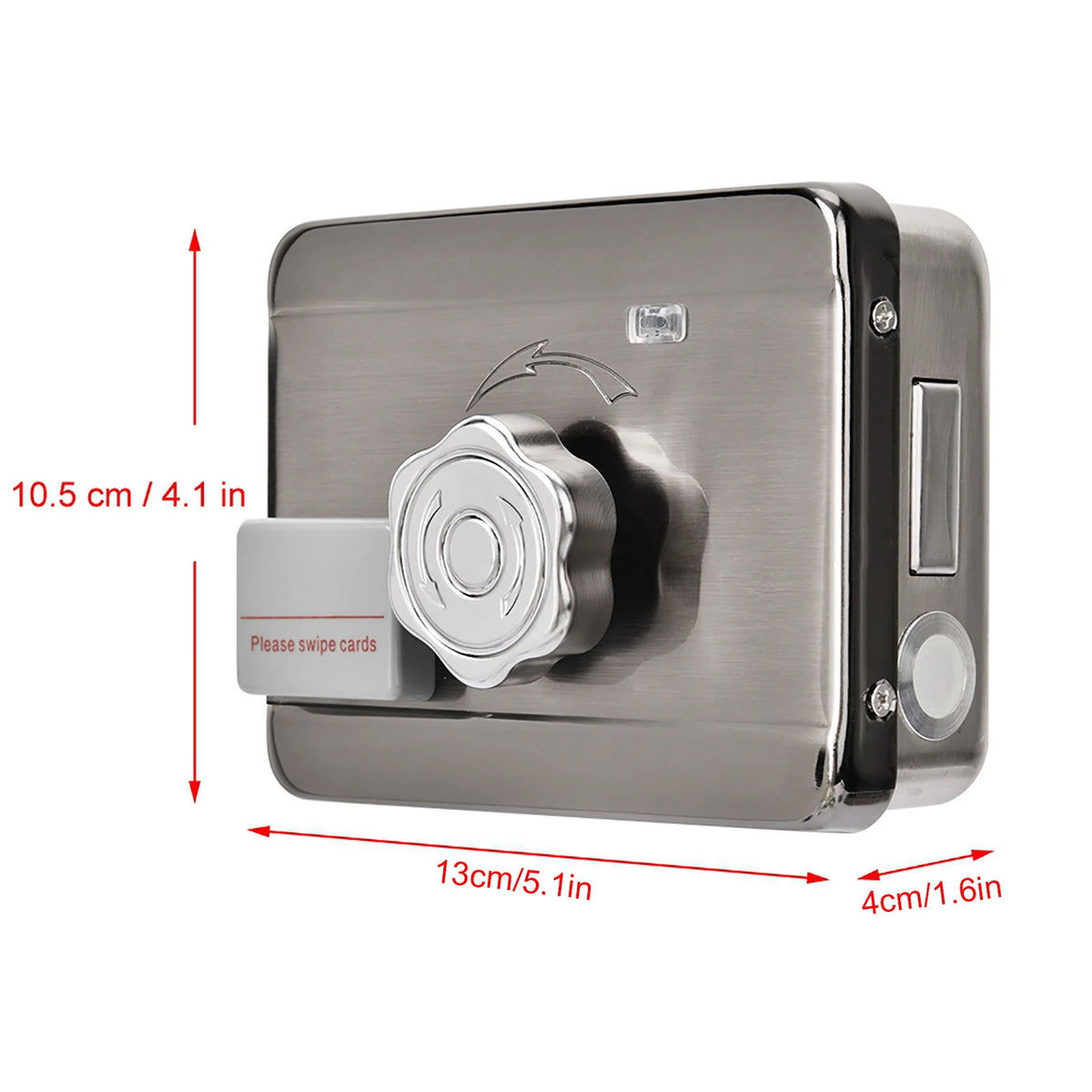 Electronic Door Access Intelligent Remote Control System Smart Door Lock ID Single Head 12V Lock Zinc Alloy Zpaxo