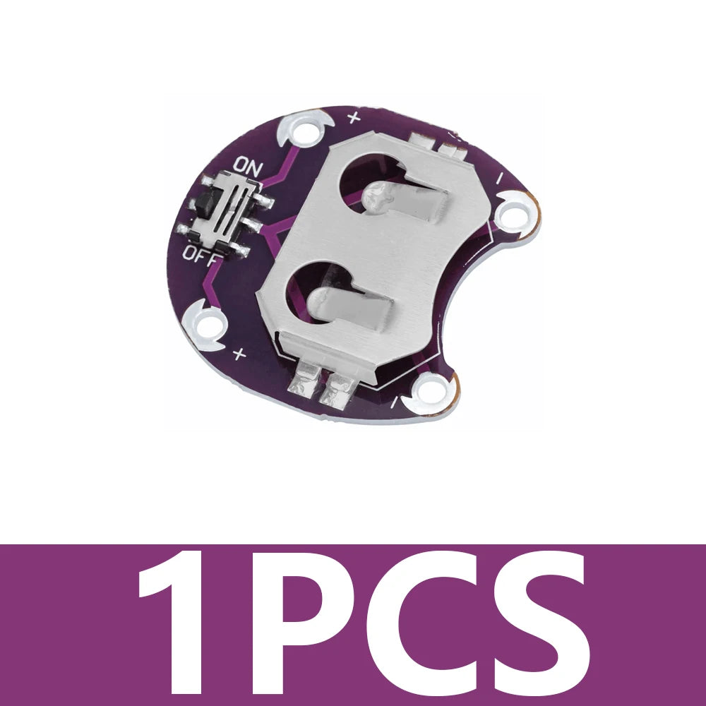 Lilypad Coin Cell Battery Holder CR2032 Mount Module Arduino DIY Zpaxo 1PCS