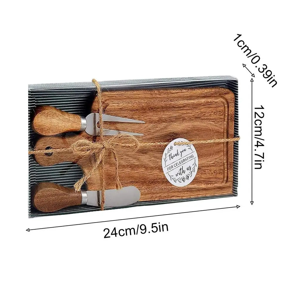 Charcuterie Board Cheese Servers Wooden Square Meat Tray Cutlery Zpaxo China Mainland B