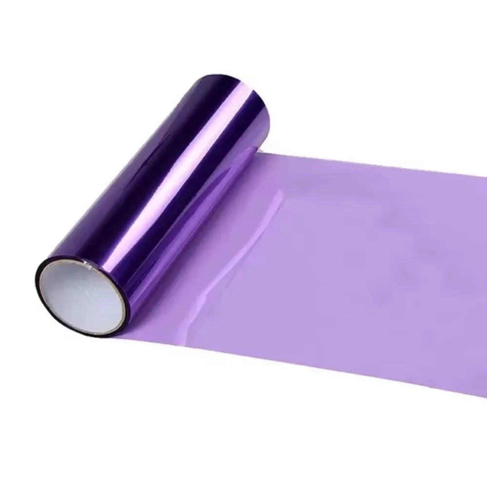 Self-adhesive Car Headlight Tint Film Change Light Transmission Zpaxo Purple