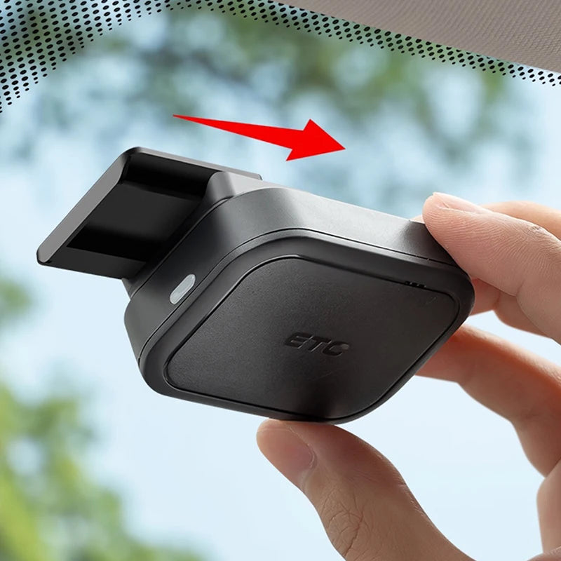 Universal Car Toll Pass Holder Adhesive Sticky ETC Bracket Removable Zpaxo