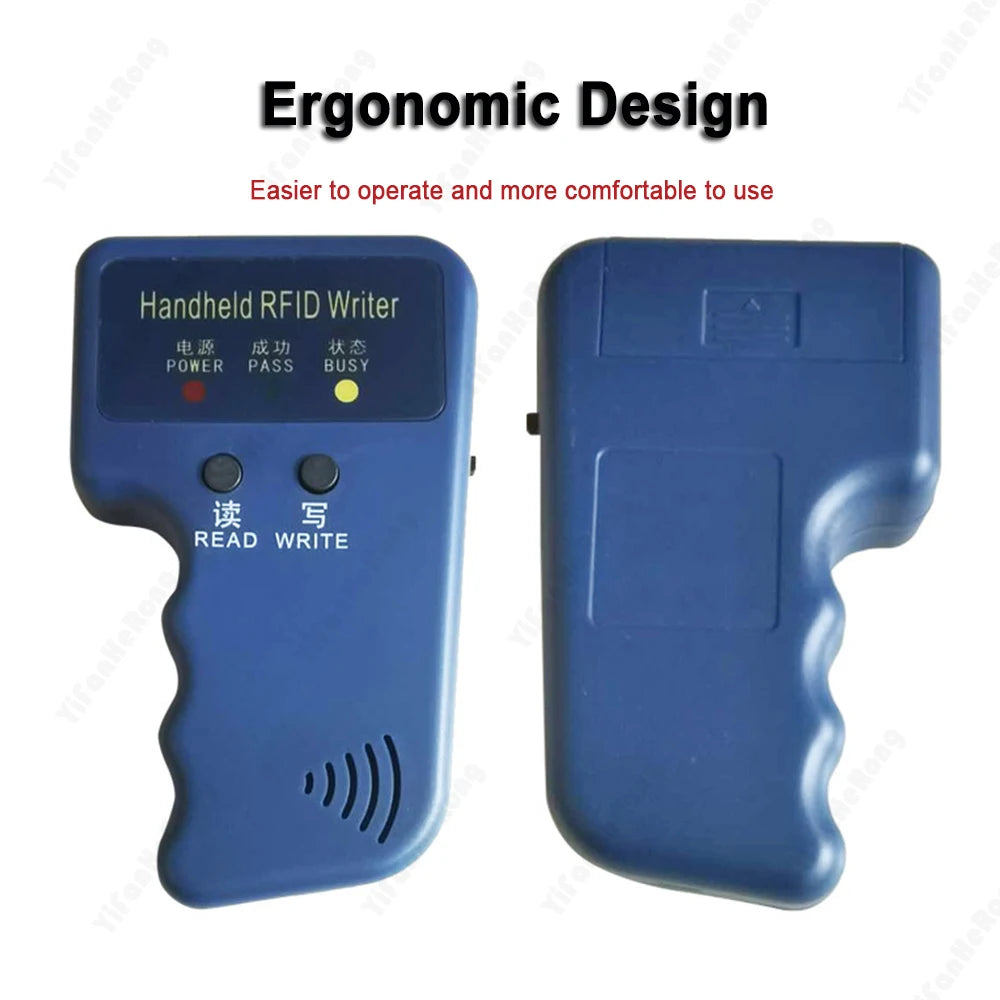 RFID 125KHz Programmer Reader EM4100 TK4100 Handheld Copier Writer Zpaxo