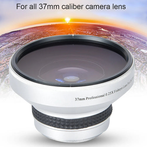 Silver Strong Applicability 0 25X Fisheye Additional Lens Caliber Zpaxo