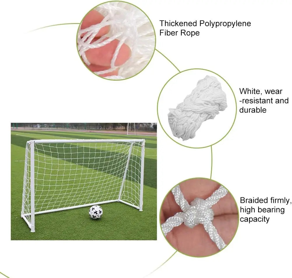 Soccer Goal Net Football Sports Replacement Post Match Training Zpaxo