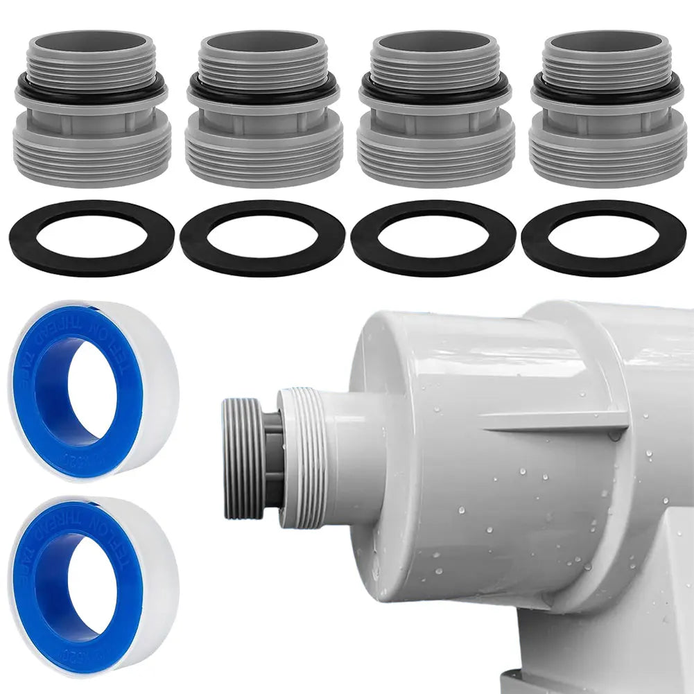 Pool Hose Adapter Clamp Washer Pump Connector Filter Hoses Conversion Zpaxo