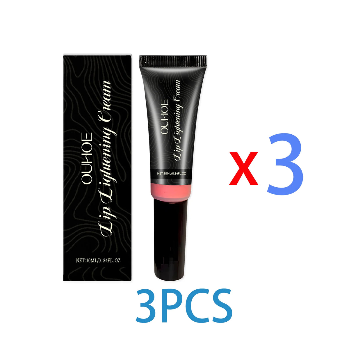 Lip Brightening Balm Moisturizing Care Long Lasting Hydration Smooth Lip Non Drying Non Irritating Safe for Dry Chapped Lip 10ml Zpaxo 3PCS