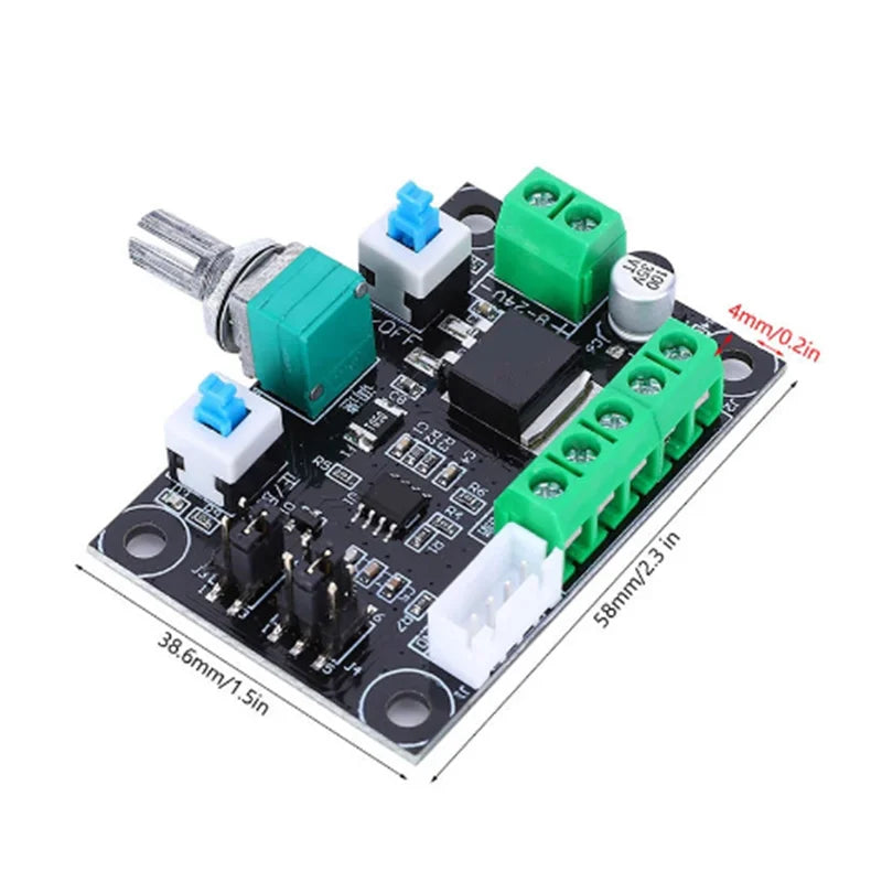 24V12v Stepper Motor Drive Simple Speed Regulation Forward Reverse Zpaxo
