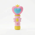 Portable Refillable Spray Bottle Heart Shaped Magic Wand Atomizer Zpaxo pink-1pc