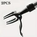 Standing Manual Weeder Shovel Root Remover Garden Horticulture Zpaxo black