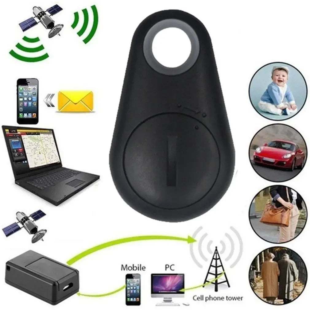 Mini Fashion Smart Dog Pets Bluetooth 4.0 GPS Tracker Anti-lost Alarm Tag Wireless Child Bag Wallet Key Finder Locator Zpaxo