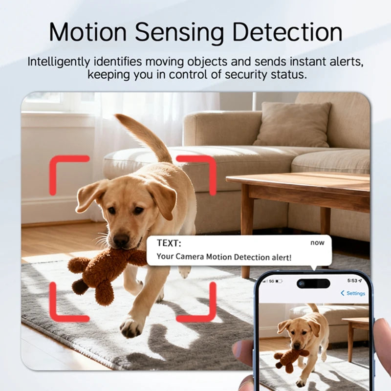 1080P HD Wifi Mini Camera Long-lasting Battery Life Smart Home Zpaxo