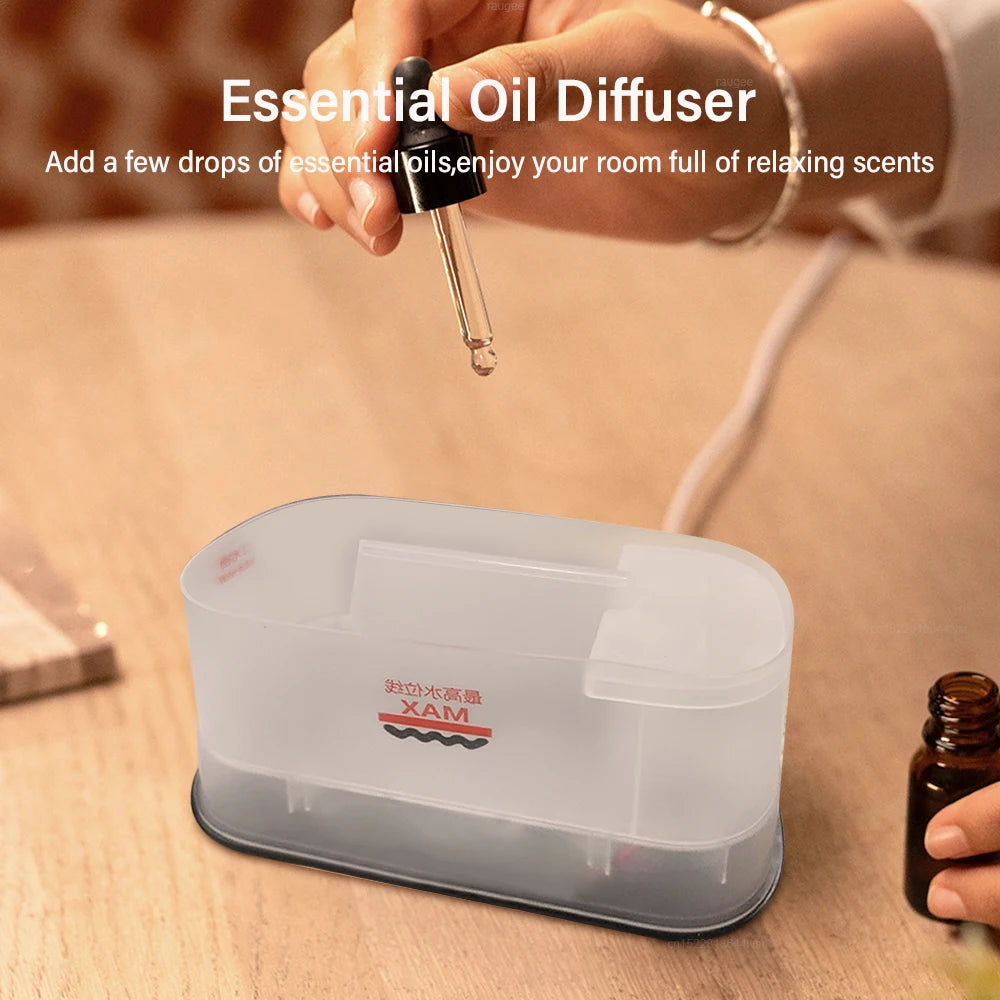 Aroma Humidifier Mini Air Home Bedroom Flame Essential Oils Diffuser Zpaxo