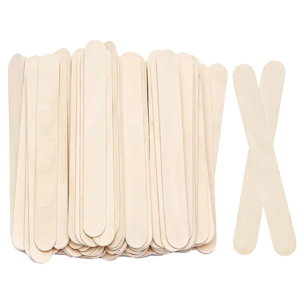 50 100 Wooden Resin Epoxy Stirring Stick Popsicle Ice Cream Handmade Zpaxo