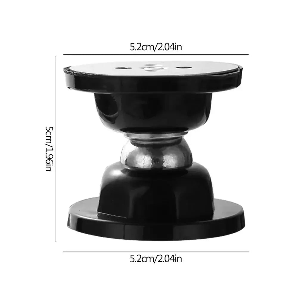 Strong Magnetic Silent Buffer Door Stopper Easy Installation Ensuring Zpaxo black