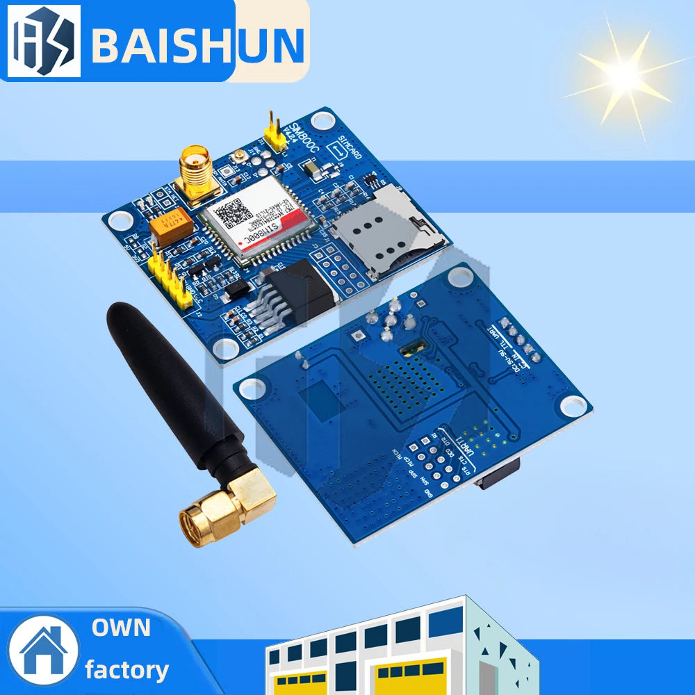 SIM800C GSM GPRS Development Board Bluetooth Audio Interface Module Zpaxo