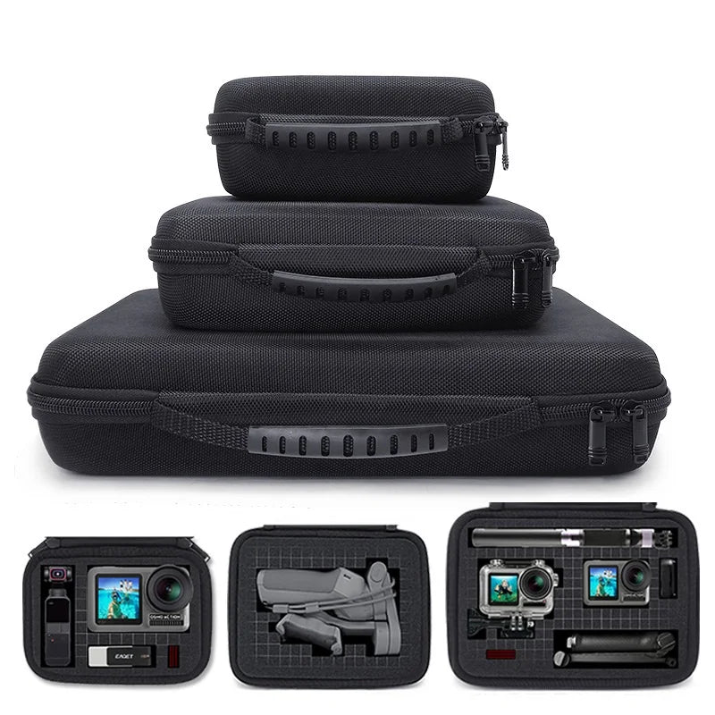Electronics Accessories DIY Storage Bag Hard Shell Large Capacity Zpaxo