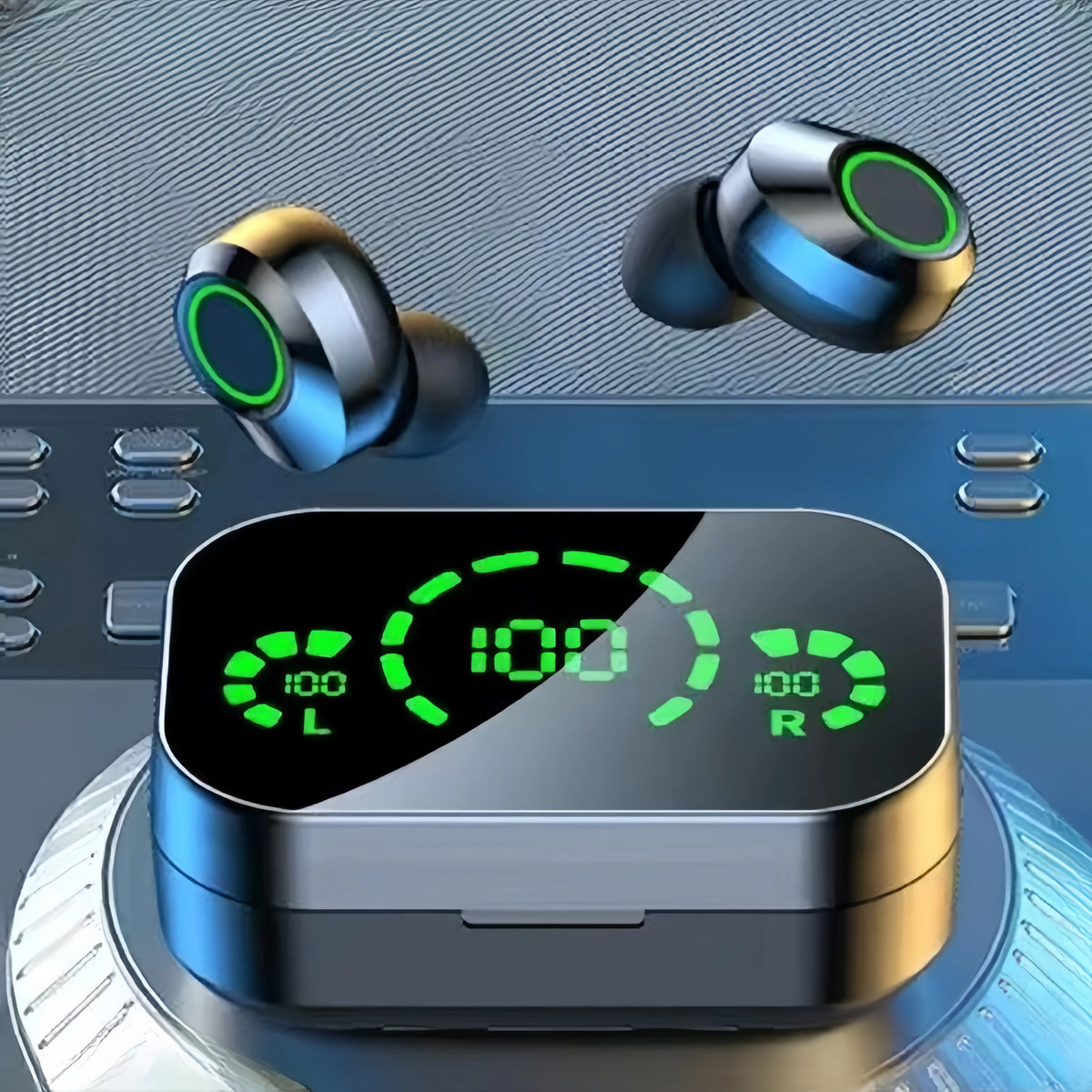 Long Playtime Touch Control True Wireless Earbuds Headphones Zpaxo YD03 China Mainland