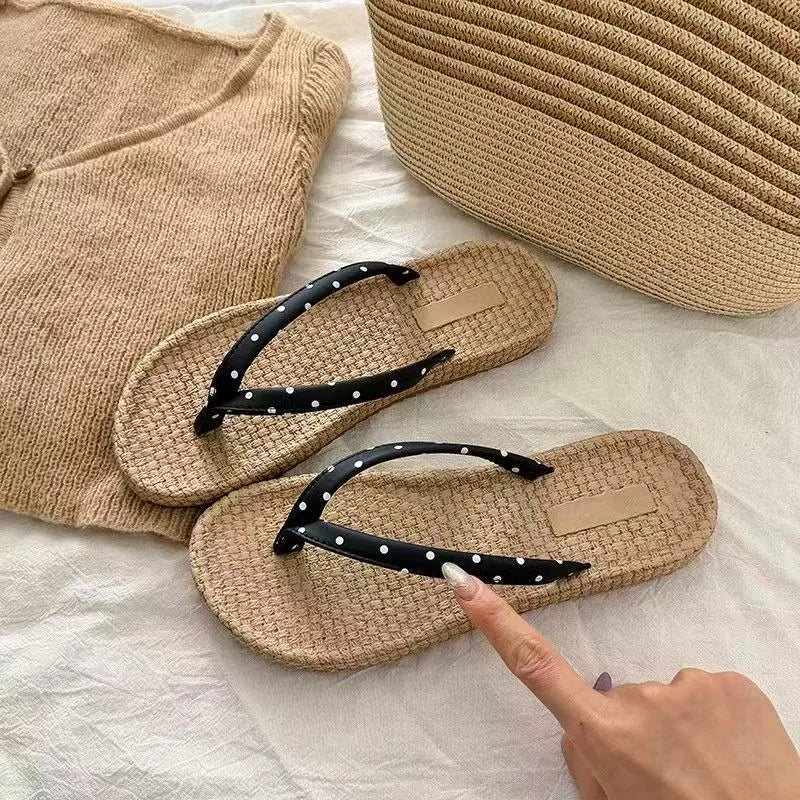 2026 Summer Women's Wave Point Lightweight Comfortable Slippers Women Zpaxo black 36