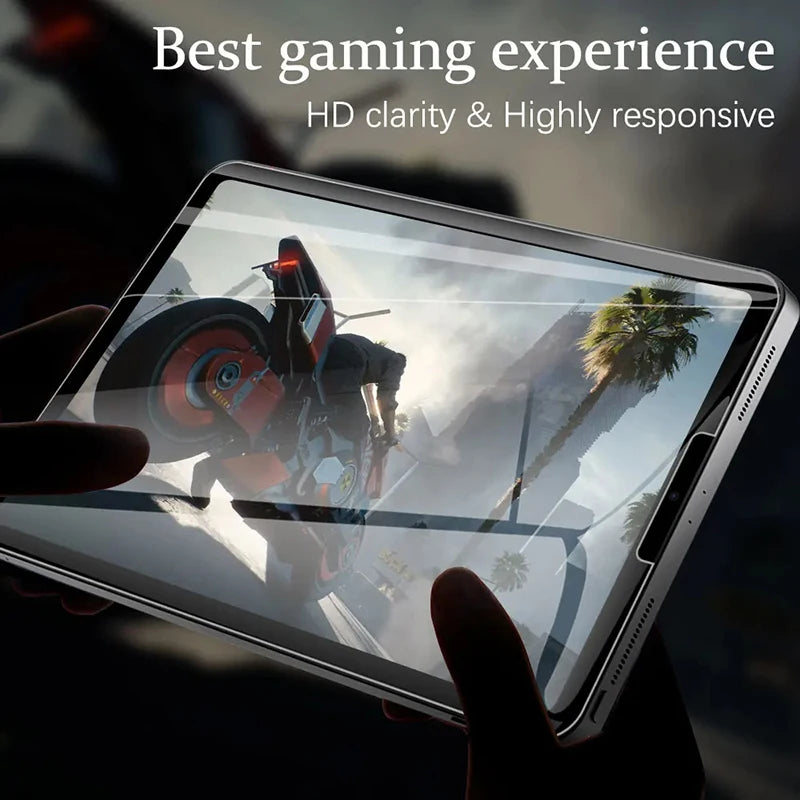 3pcs Tablet Drawing PET Film Touch Sensitive For iPad 10th 9th 8th 7th Mini 6 Air 5 4 Pro 11 Screen Protector Desktop Accessory Zpaxo