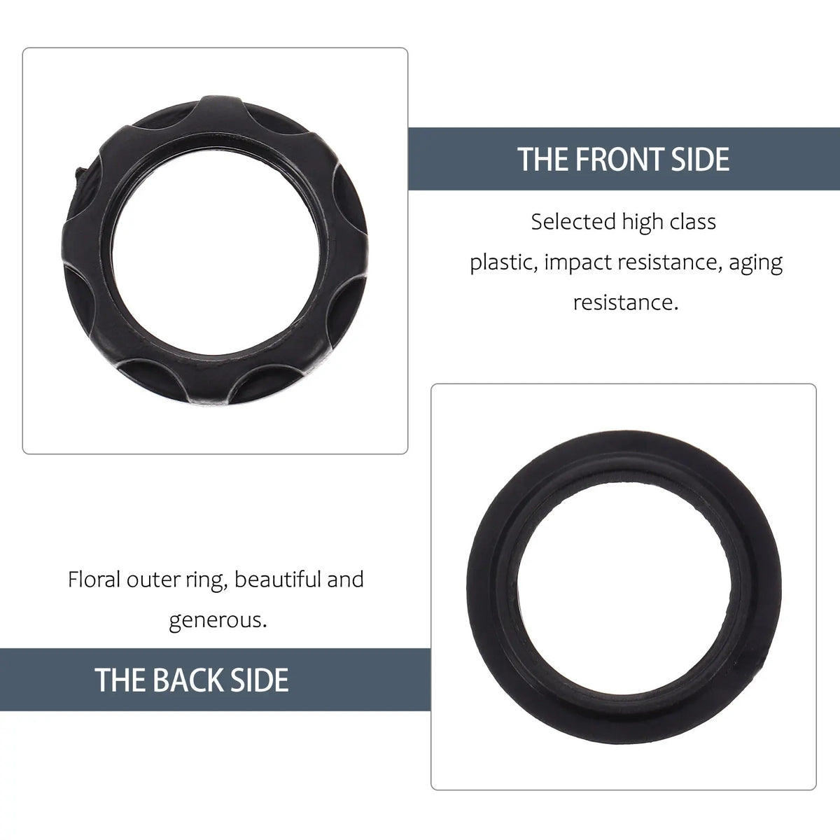Lamp Holder Fixing Ring E12 Plastic Light Circle Chandelier Fitting Zpaxo