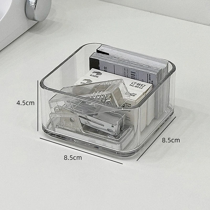 CMStackable Acrylic Drawer Organizer Adjustable Divider Trays Zpaxo A1