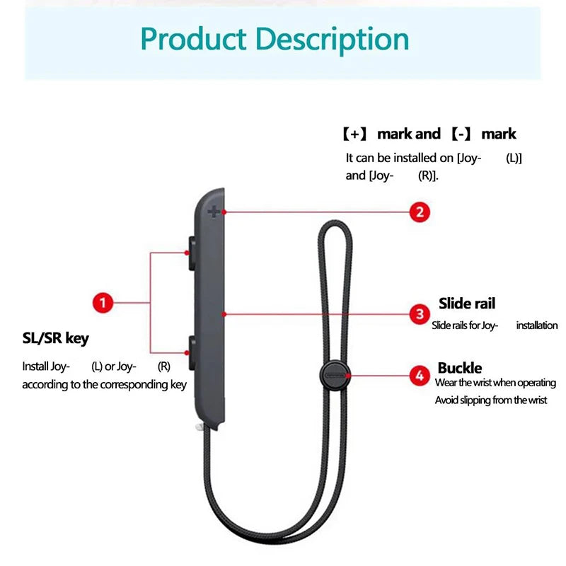 1pcs Game-Pad For Nintendo Switch For Joy-Con Joystick Gamepad For Switch Game Console Wireless Controller (L/R) Joy Accessory Zpaxo