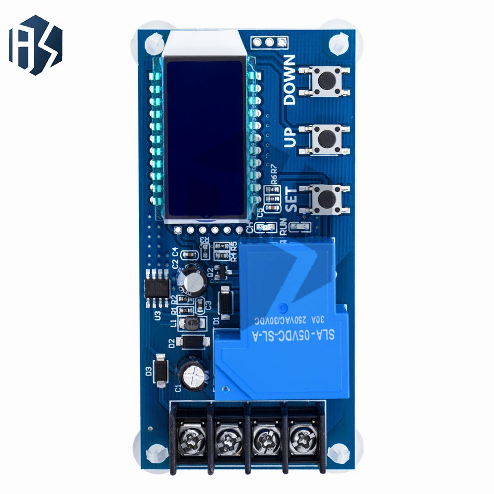 XY-L30A DC Battery Charging Control Module: 6-60V 30A – Protection Board, LCD Display & Time Switch Included Zpaxo