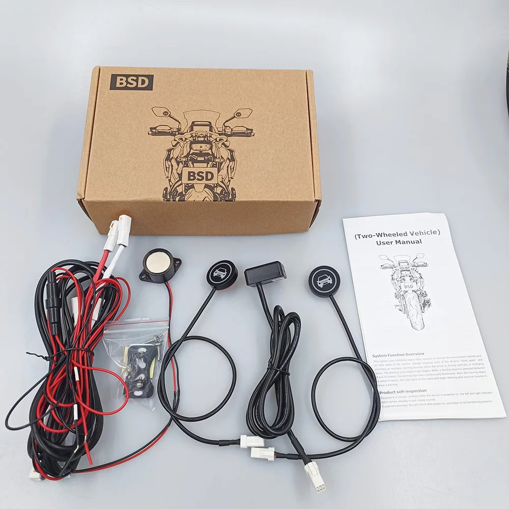 60Ghz Millimeter Motorcycle Blind Spot Detection System Wave Radar Zpaxo