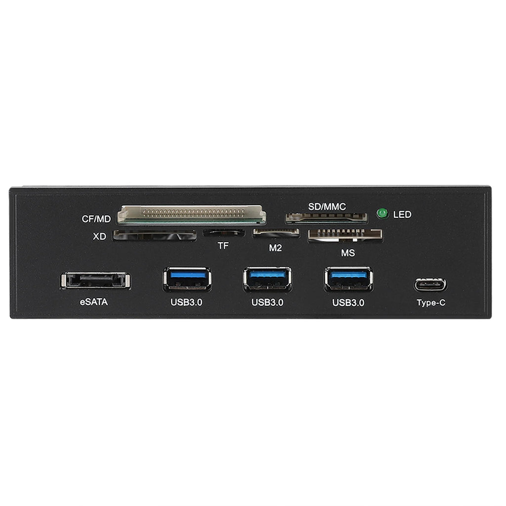 5 25inches Multifunction Internal Card Reader Dashboard Front Panel Zpaxo