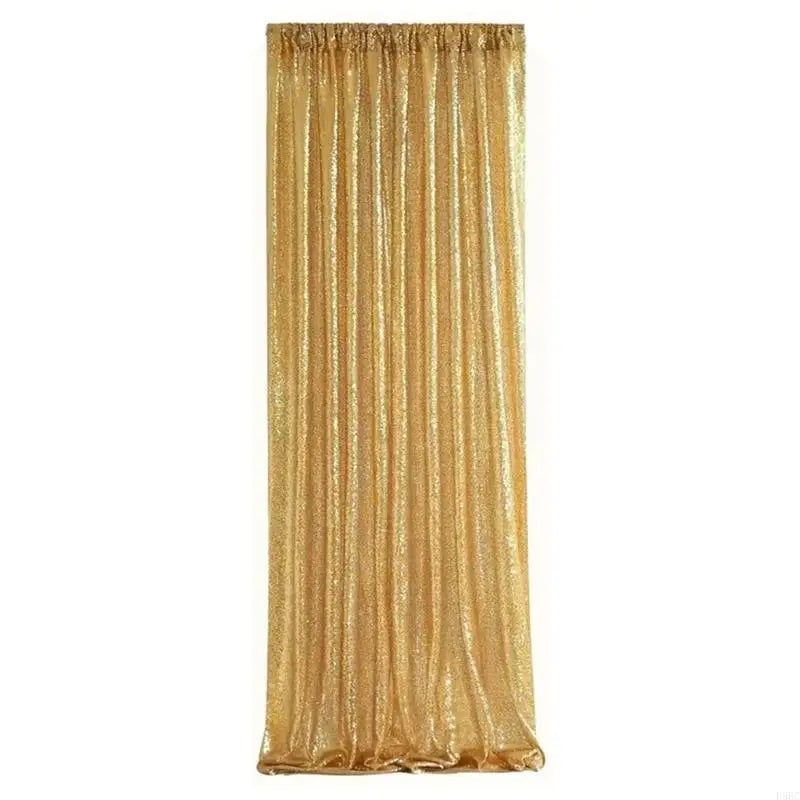 Photography Backdrop Curtain Versatiled Shimmering Room Divider Sequined Fabric Zpaxo gold 61 243cm CN