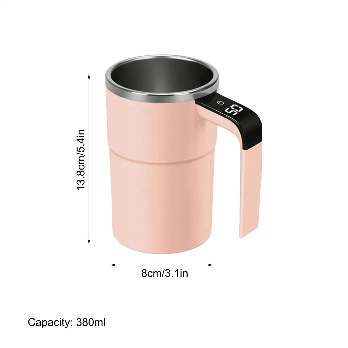 Self Stirring Mug Automatic Mixing Coffee Cup Heat Resistant Zpaxo