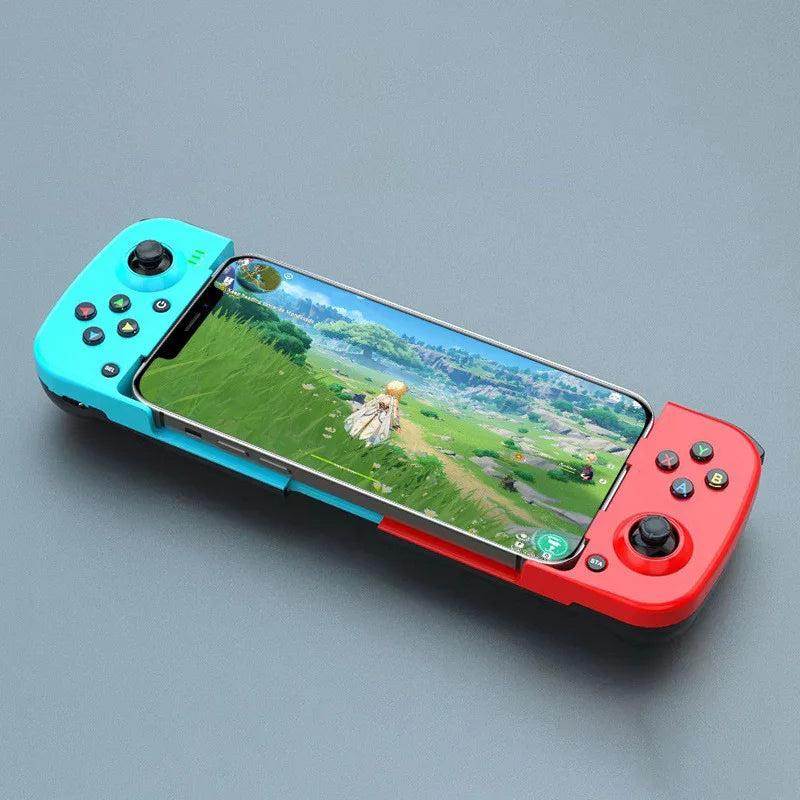 Wireless Bluetooth Stretchable Game Controller Mobile Phone Android Zpaxo Red