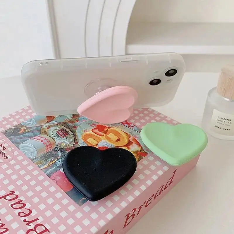 Ins Heart Silicone Phone Grip Bracket Universal Holder Iphone Android Zpaxo