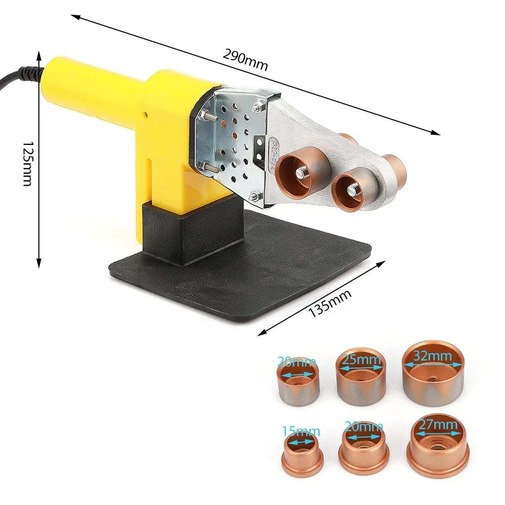 Pipe Welding Machine Socket Fusion Welder PPR Plastic Tube Equipment - One Set Zpaxo one set