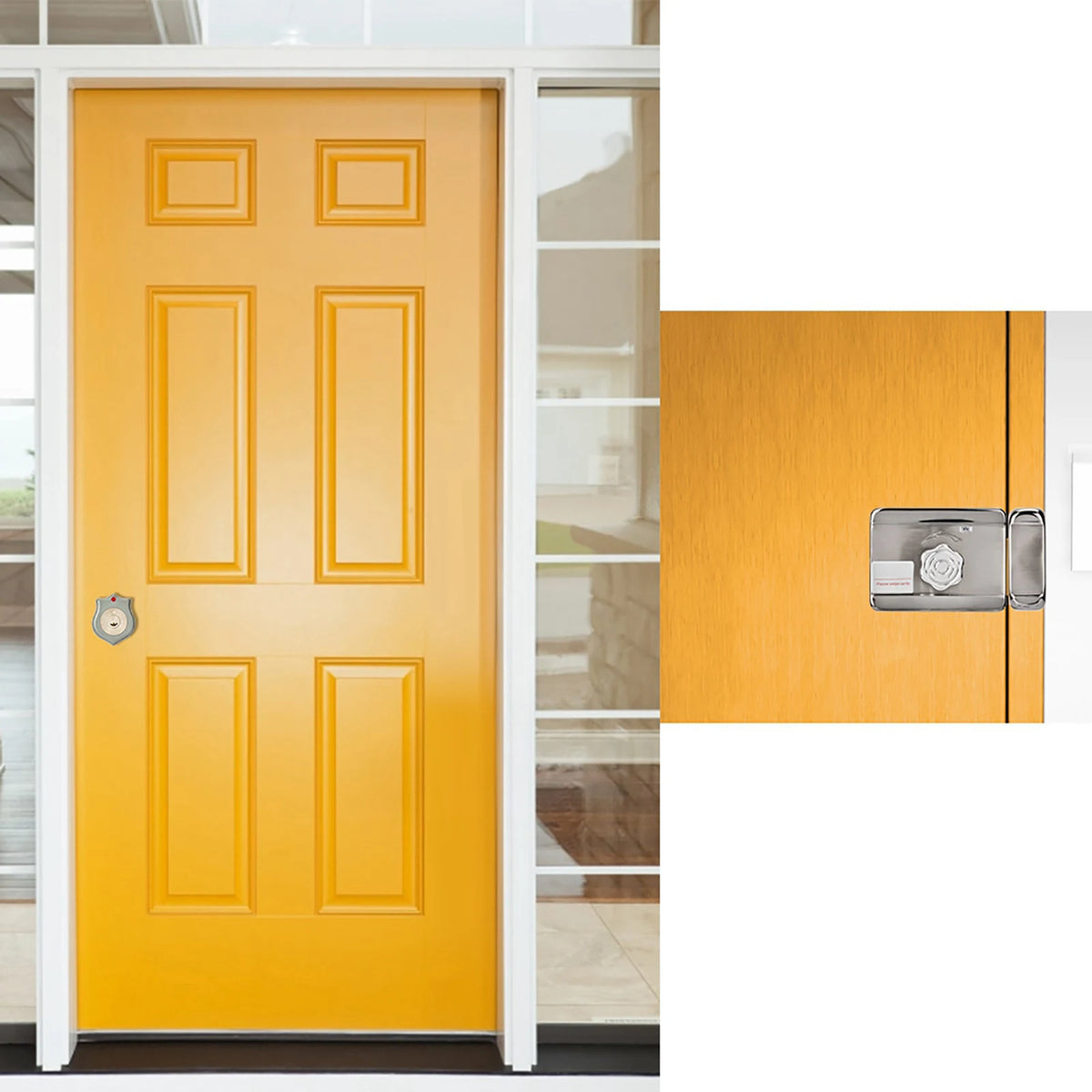 Electronic Door Access Intelligent Remote Control System Smart Door Lock ID Single Head 12V Lock Zinc Alloy Zpaxo