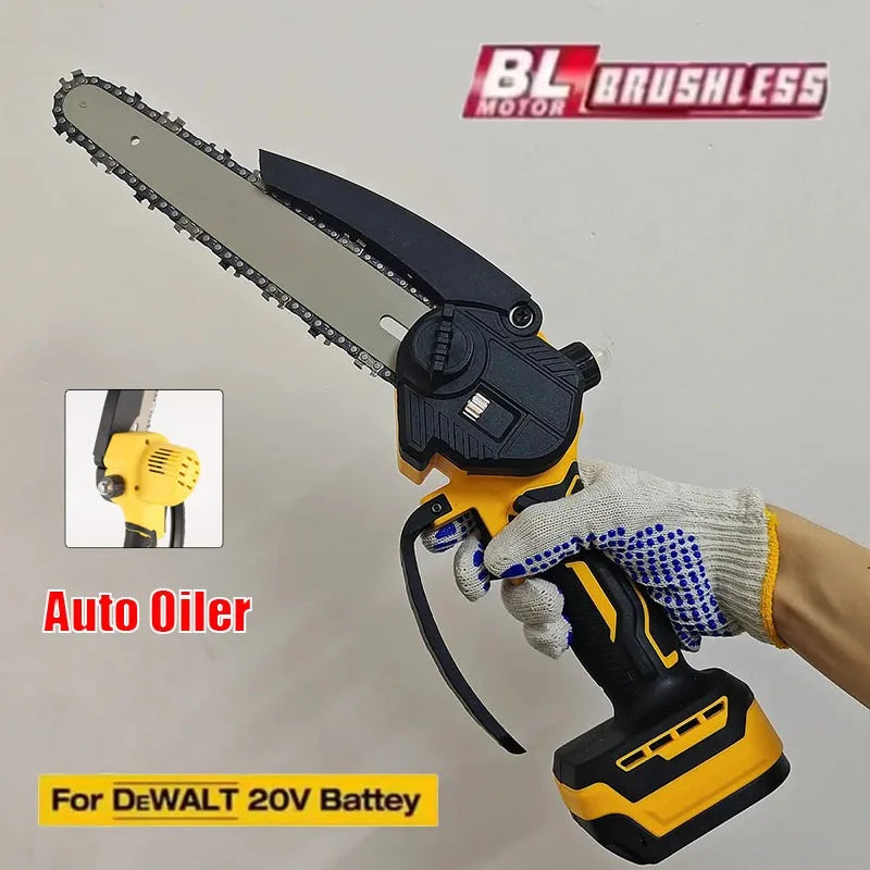 Fit DeWALT 20V 18V Battery Brushless Chainsaw Automatic Oiler Zpaxo