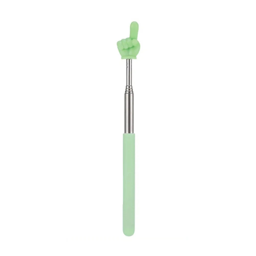 Creative Stainless Steel Teaching Pointer Telescopic Rod Design Stick Zpaxo A-Green