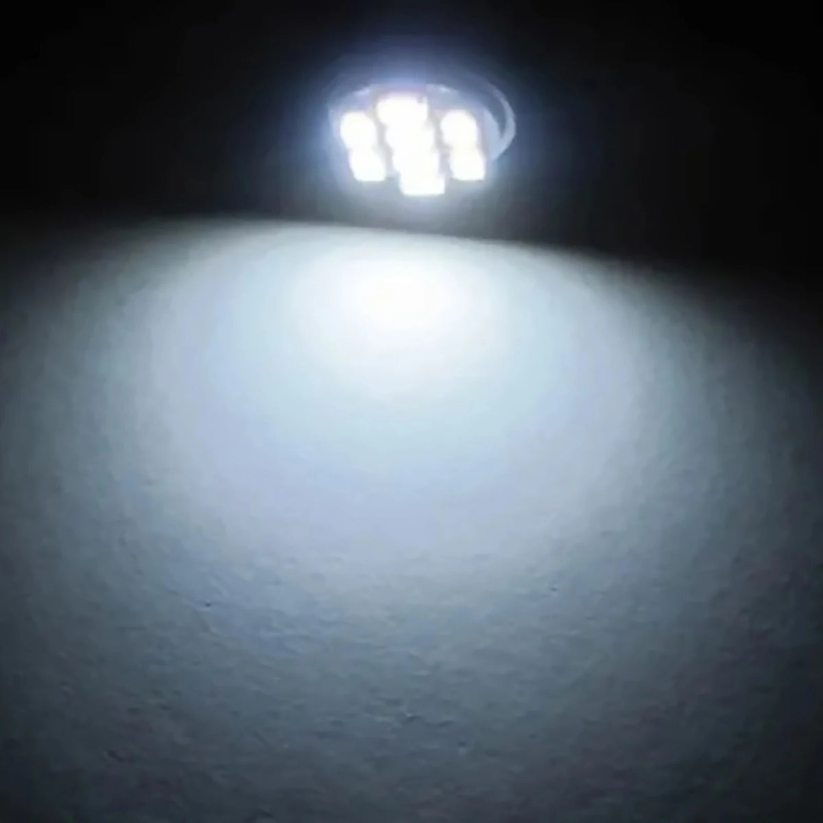 T10 White LED Bulbs 12V 8 SMD Bright Car Interior Dome Door Courtesy Zpaxo