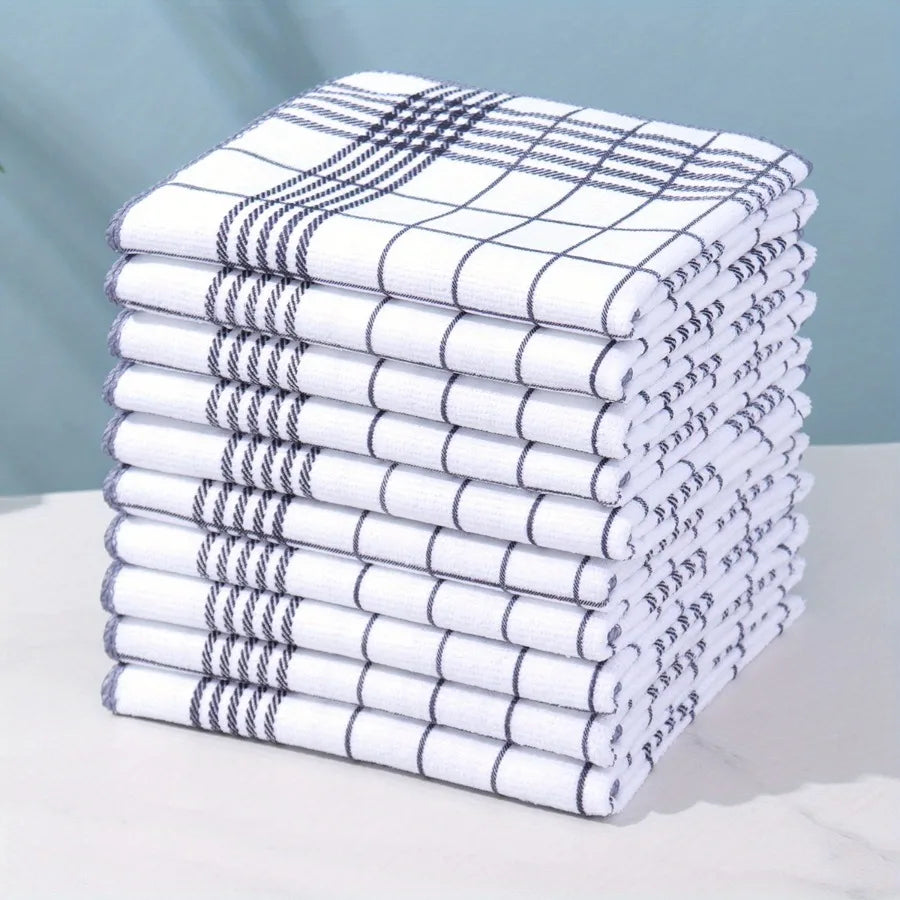 Large 40x60cm Absorbent Lint-free Dish Cloths Quick-drying Soft Zpaxo