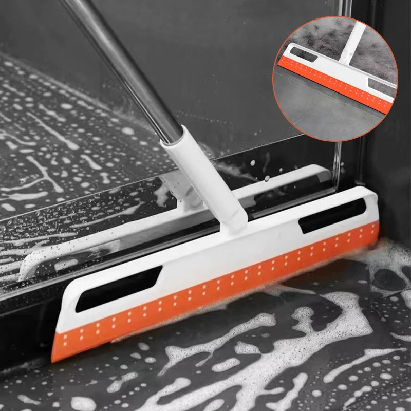 Silicone Scraper Broom Magic Wiper Place Glass Floor Mop Household Zpaxo