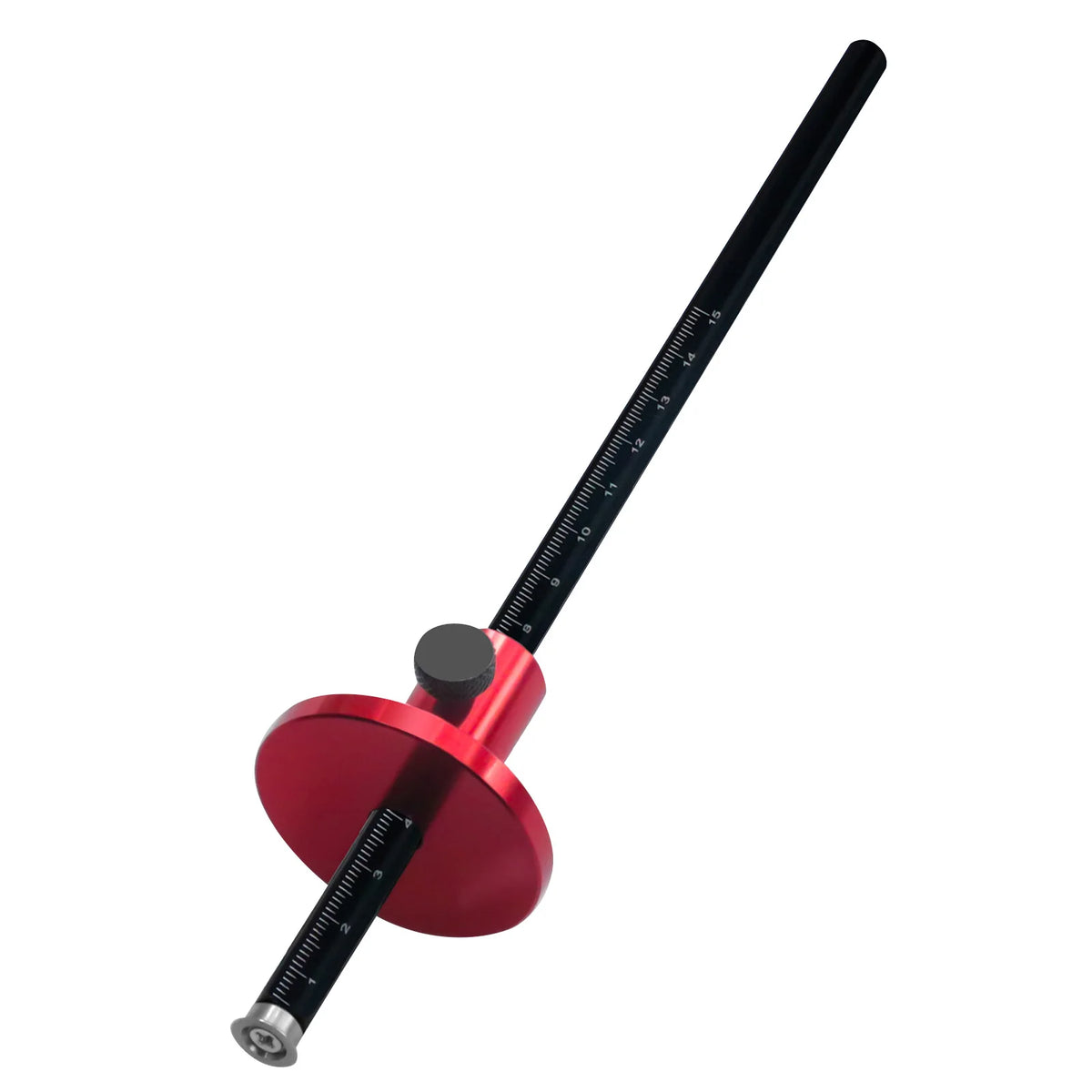 Woodworking Scribe Tool European Knob Adjustment Wood Marking Scriber Zpaxo black