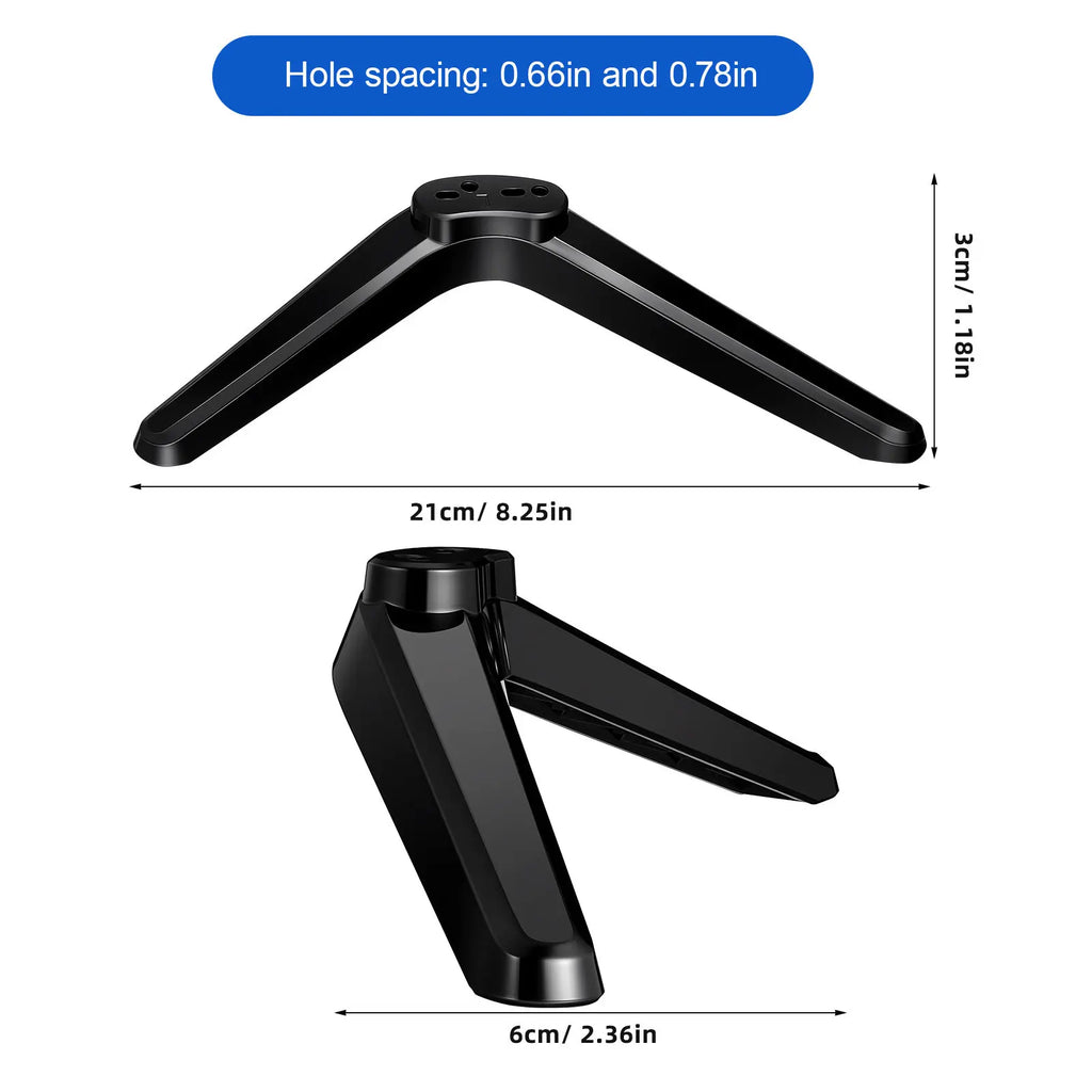TV Stand Mount 32- Screens Bracket Stable Non-slip Base Tabletop Zpaxo
