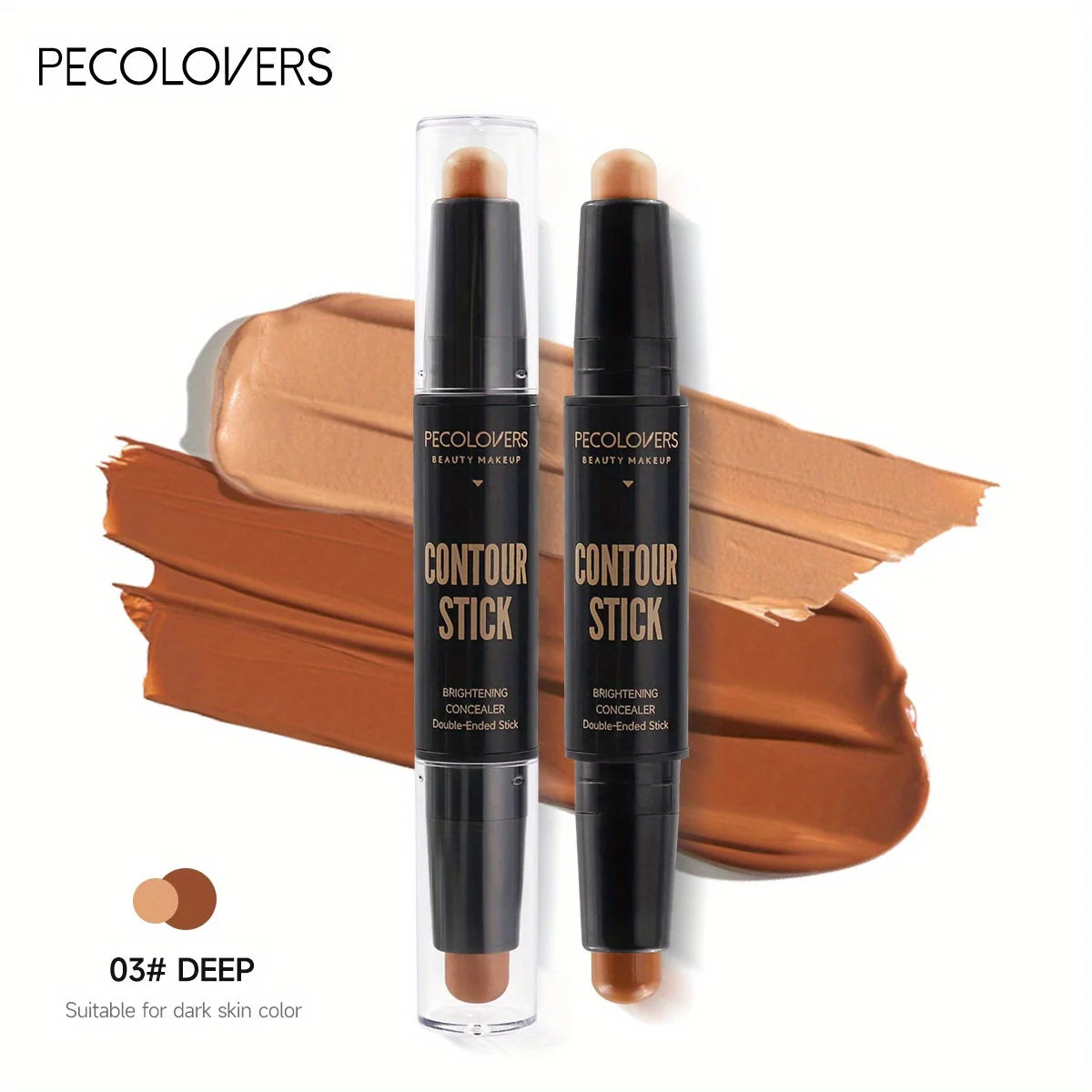 Contouring Stick Double-headed Concealer Highlighter Zpaxo 03