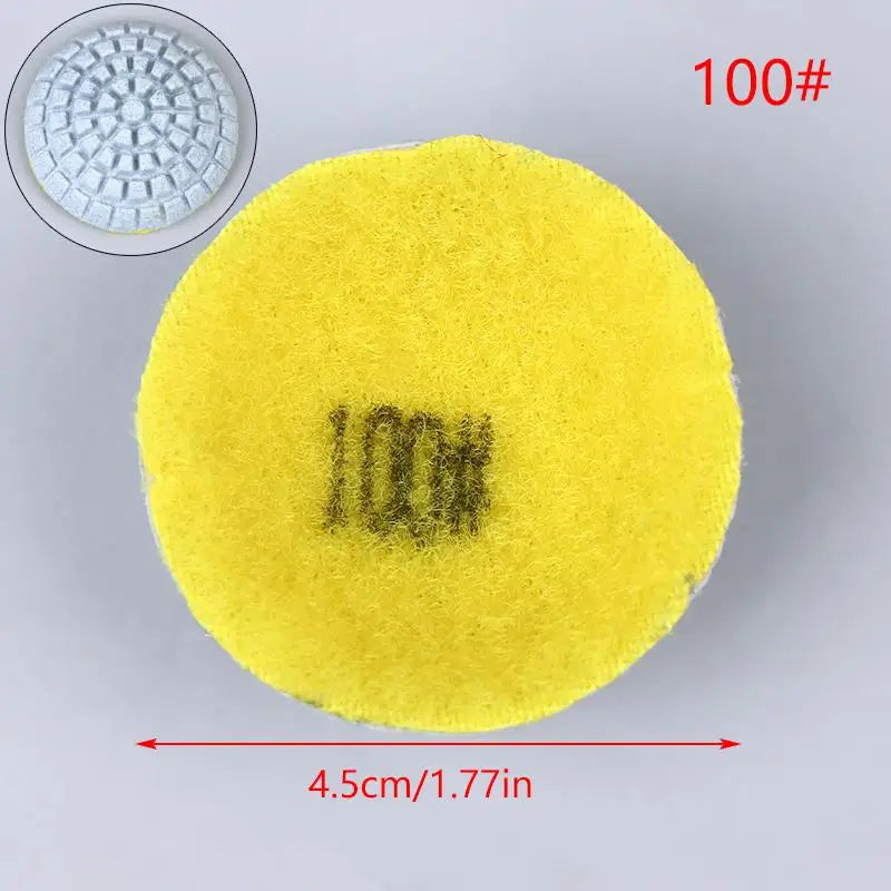 Wet Polishing Pad Stone Curved Grinding Disc Head Marble Granite Zpaxo A2