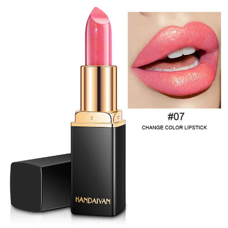Professional Lips Makeup Waterproof Shimmer Long Lasting Pigment Nude Zpaxo 07