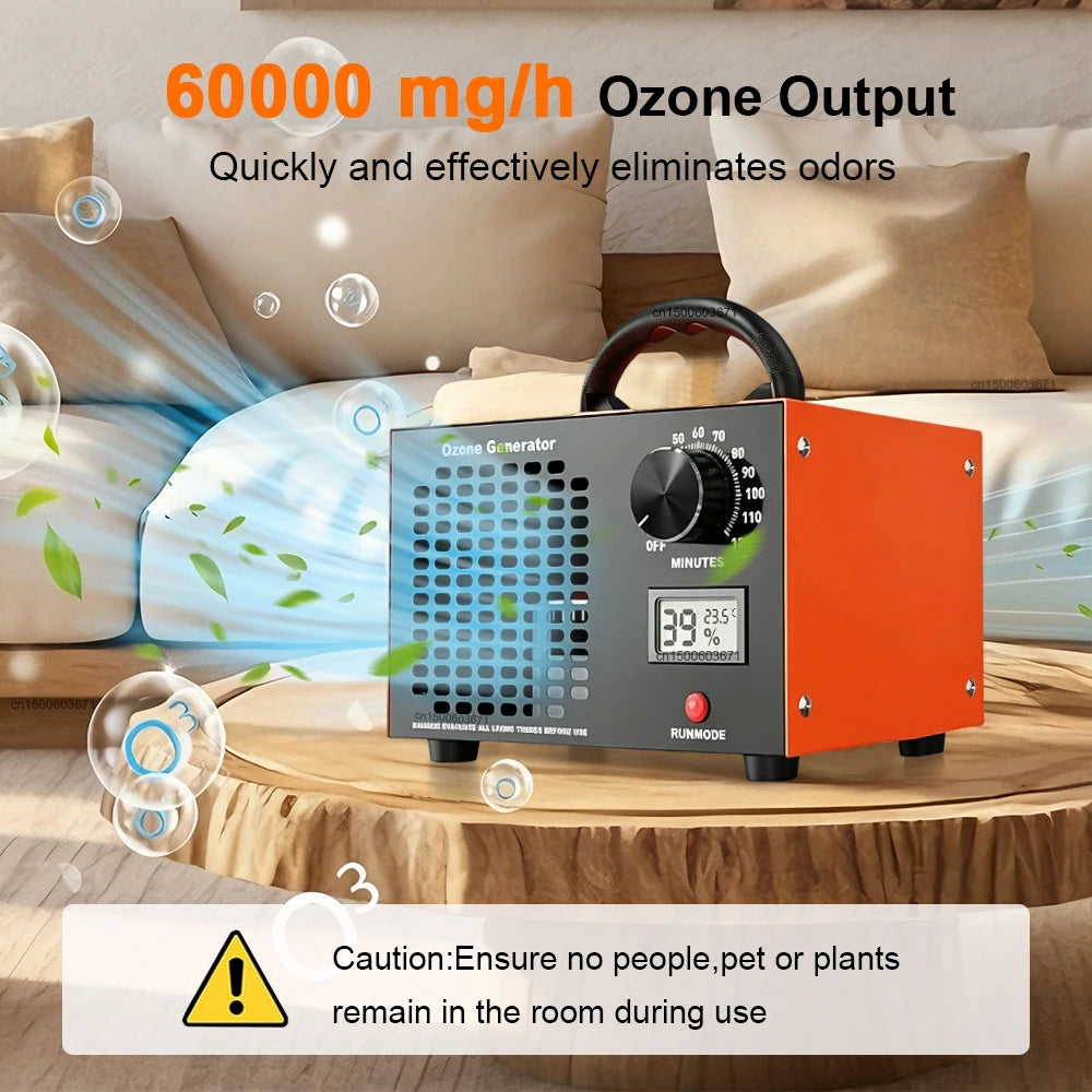 Ozone Generator H Machine Home Air Purifier Remove Odor Formaldehyde Zpaxo