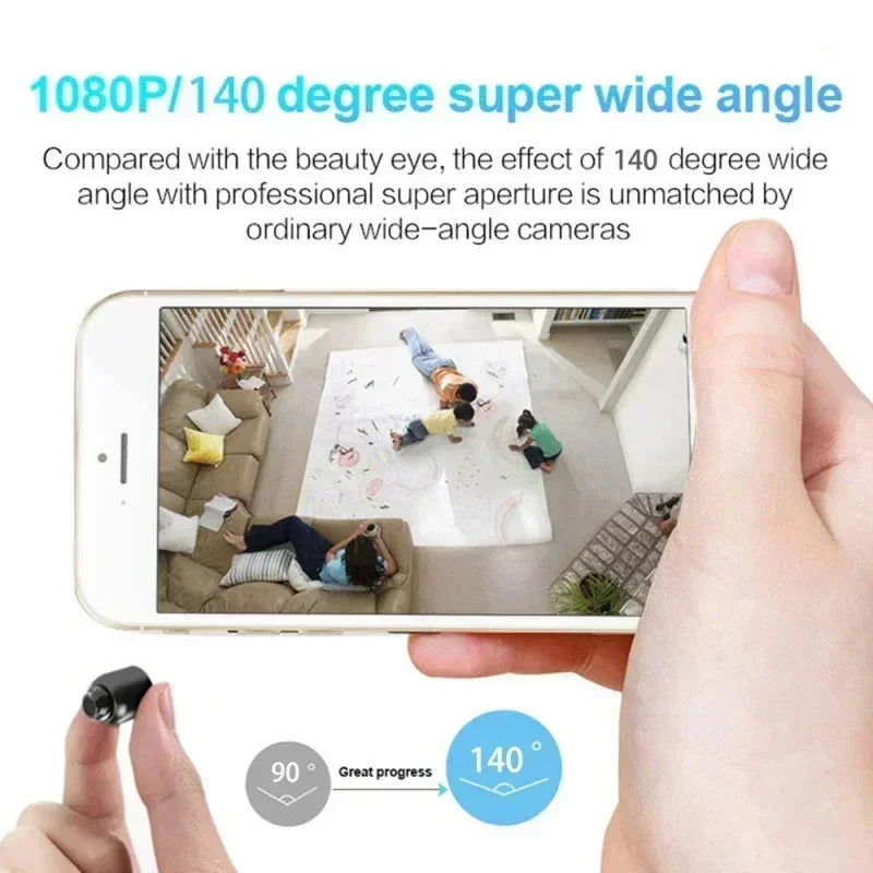 X5 Mini Camera 1080P Clear Night Vision Lightweight Portable Premium Zpaxo