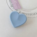 Ins Heart Silicone Phone Grip Bracket Universal Holder Iphone Android Zpaxo Sky Blue-1pc