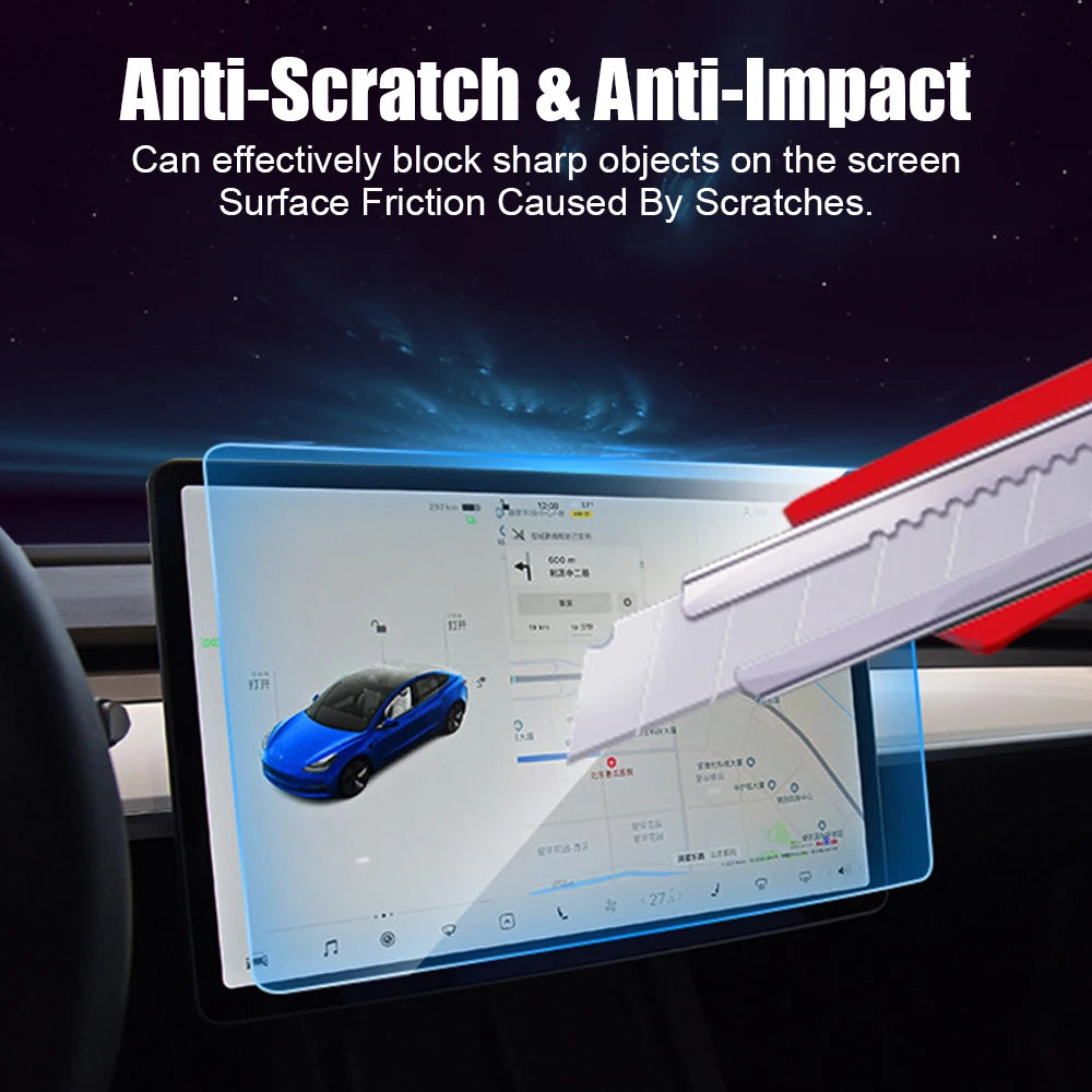 Center Control Matte HD Film Protection Anti Glare Anti-fingerprint Zpaxo