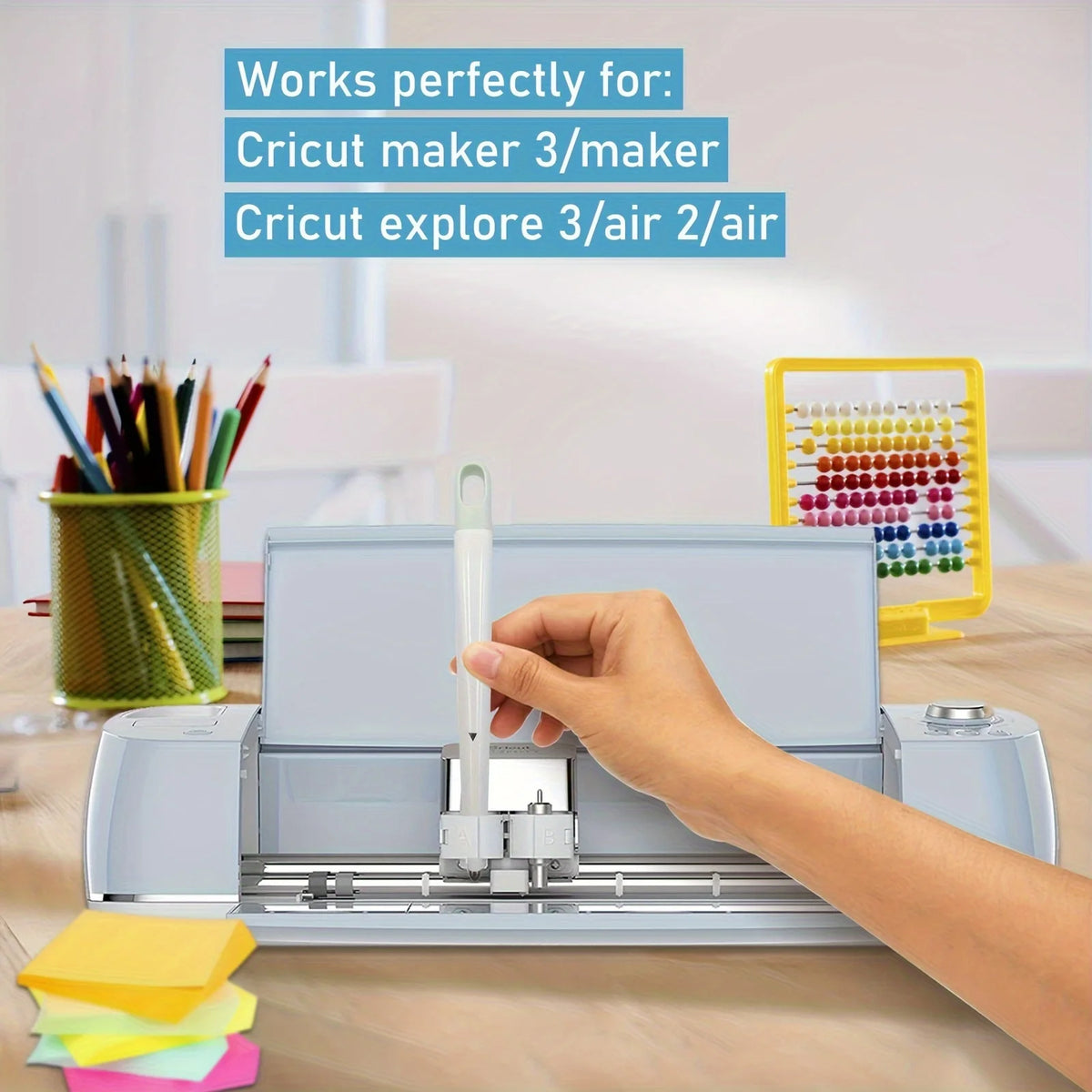 1 Pc Scoring Stylus for Cricut Maker/Cricut,Tools and Accessories for Folding Cards,Scoring Tool Score Fold Lines Pen for Cards Zpaxo